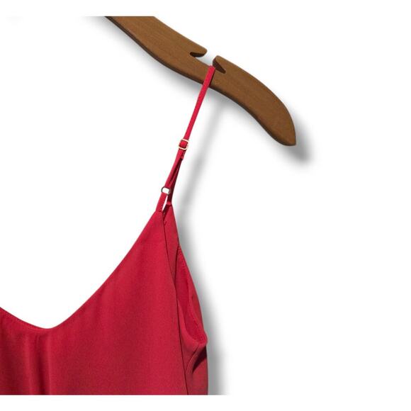 Rosette by Be Cool Women’s Raspberry Layered Tank Top Sz Small Polyester - Picture 4 of 8